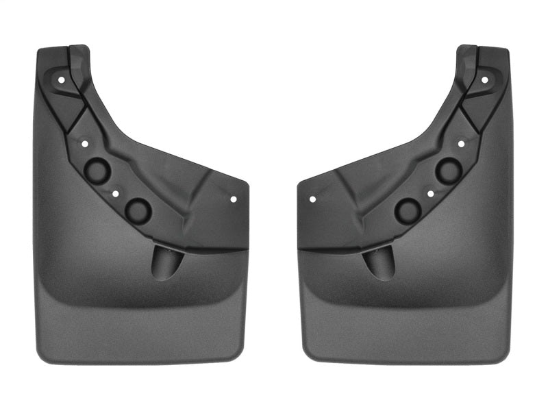 WeatherTech DigitalFit No-Drill Rear MudFlaps for Toyota Tacoma 2024-2025 – Black