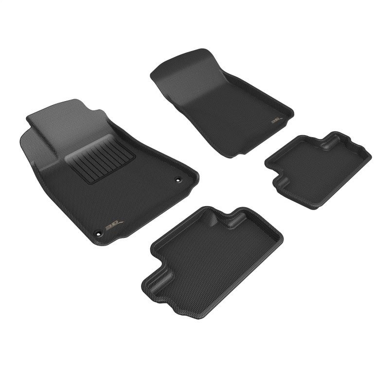 3D Maxpider 09-15 Lexus Is Kagu Floor Mat- Black R1 R2-SR1 Performance