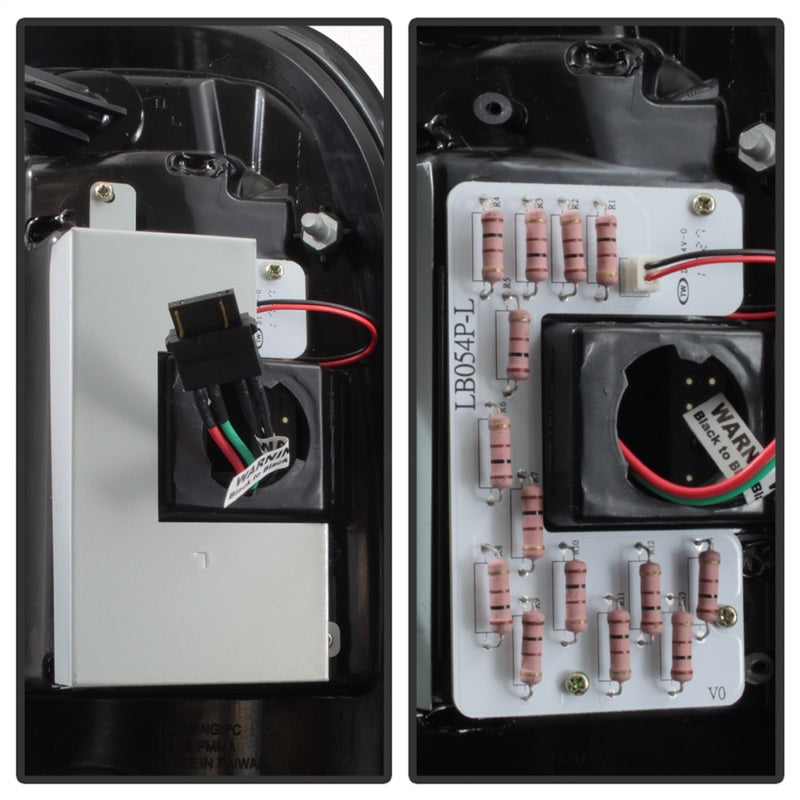 Spyder 97-03 Ford F150 Stylsd. F250 V3 Lght Bar LED Tail Lights - Blk Smk ALT-YD-FF15097V3-LBLED-BSM-SR1 Performance