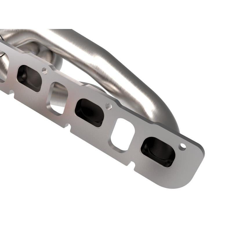 aFe Power Twisted Steel 304SS Shorty Header 2021 Ram 1500 TRX V8-6.2L (uncoated)-SR1 Performance