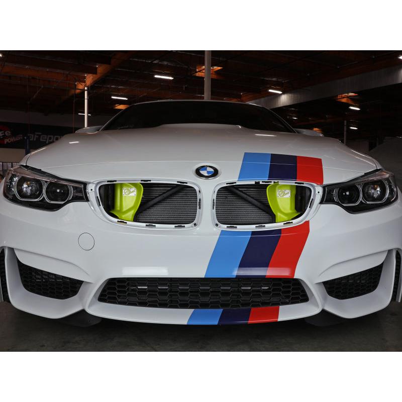 aFe Magnum FORCE Dynamic Air Scoop 15-18 BMW M3/15-20 M4 - Yellow-SR1 Performance