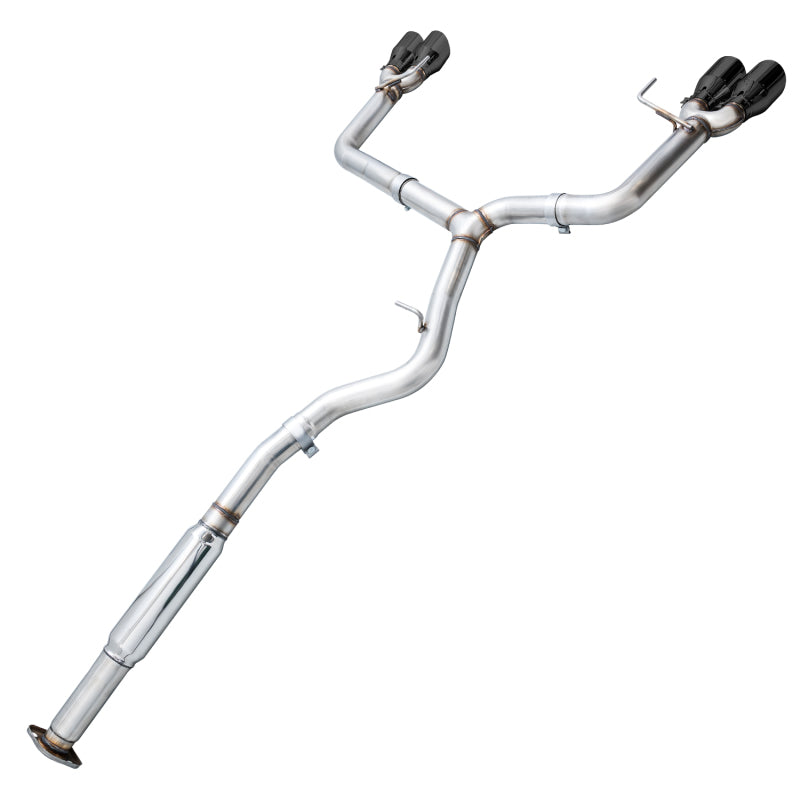 AWE Tuning Subaru WRX/STI VA/GV Sedan Track Edition Exhaust - Diamond Black Tips (102mm)-SR1 Performance