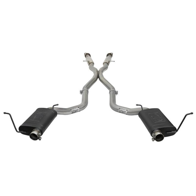 aFe MACHForce XP 12-17 Jeep Grand Cherokee WK2 SRT8 V8-6.4L 304SS Cat-Back Exhaust System-SR1 Performance