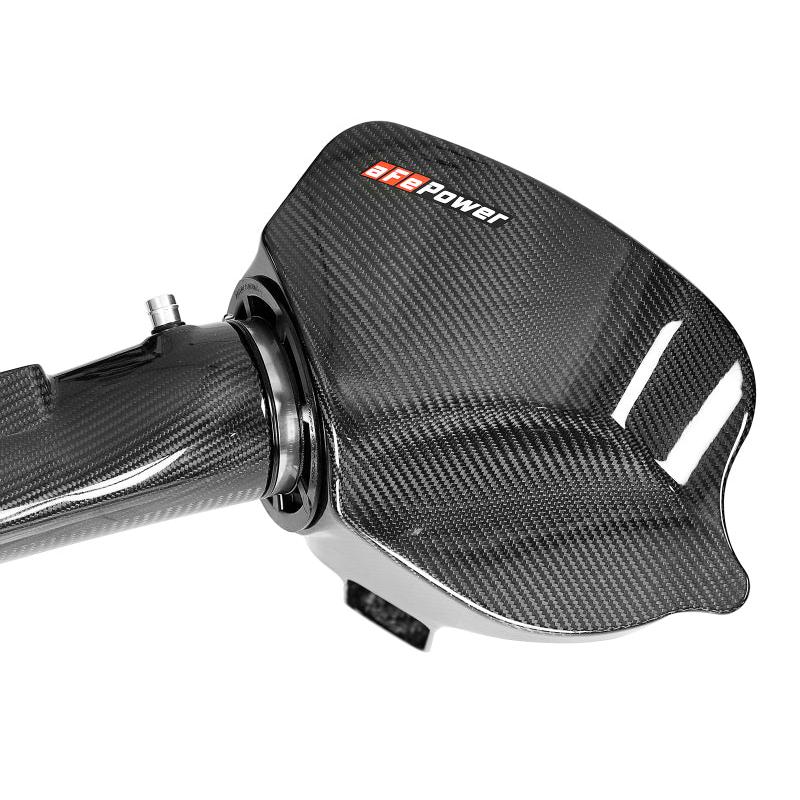 aFe Black Series Carbon Fiber CAIS w/Pro 5R Filter 16-18 BMW M2 (F87) L6-3.0L-SR1 Performance