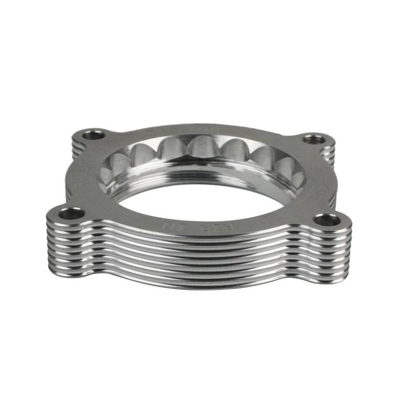 aFe 11-14 Ford Mustang/ 11-14 Ford F-150 V6 3.7L Silver Bullet Throttle Body Spacer - Silver-SR1 Performance
