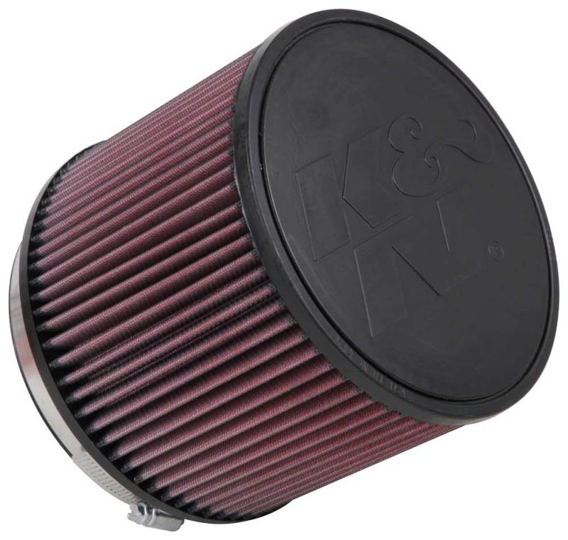 K&N Universal Rubber Filter 6in FLange ID / 7.5in OD / 6in Height / Round Straight-SR1 Performance