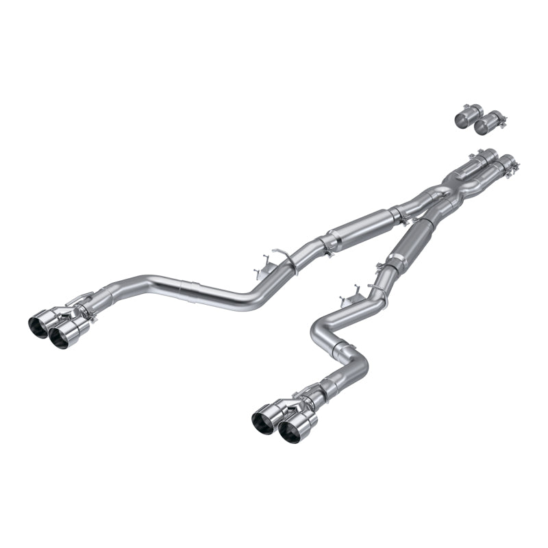 MBRP 17-Up Dodge Challenger 5.7L/6.2L/6.4L Aluminized Catback Exhaust-SR1 Performance