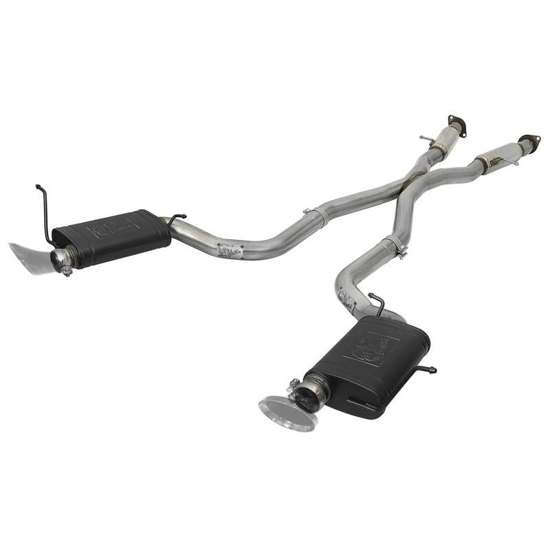 aFe MACHForce XP 12-17 Jeep Grand Cherokee WK2 SRT8 V8-6.4L 304SS Cat-Back Exhaust System-SR1 Performance