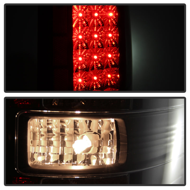 Spyder Ford F150 09-14 LED Tail Lights Black ALT-YD-FF15009-LED-BK-SR1 Performance