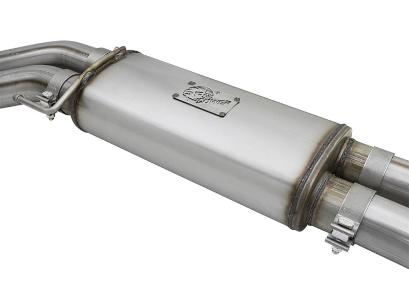 aFe POWER Rebel Series 3in 409 SS Cat Back Exhaust w/ Polished Tips 17 Ford F-150 Raptor V6-3.5L-SR1 Performance