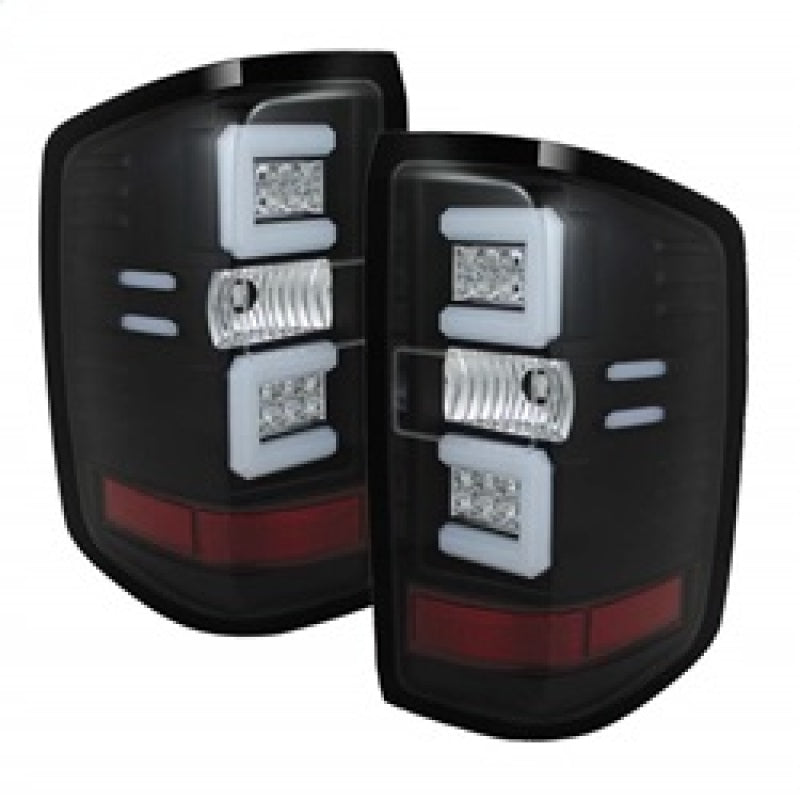 Spyder Chevy 1500 14-16 Light Bar LED Tail Lights Blk ALT-YD-CS14-LBLED-BK-SR1 Performance