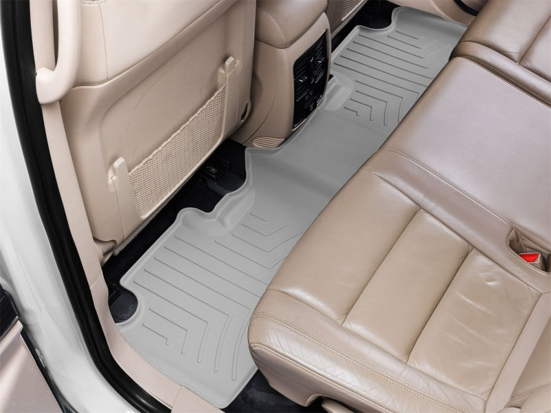 WeatherTech FloorLiner HP for 2013-2014 Jeep Grand Cherokee and 2013 Dodge Durango Rear - Gray