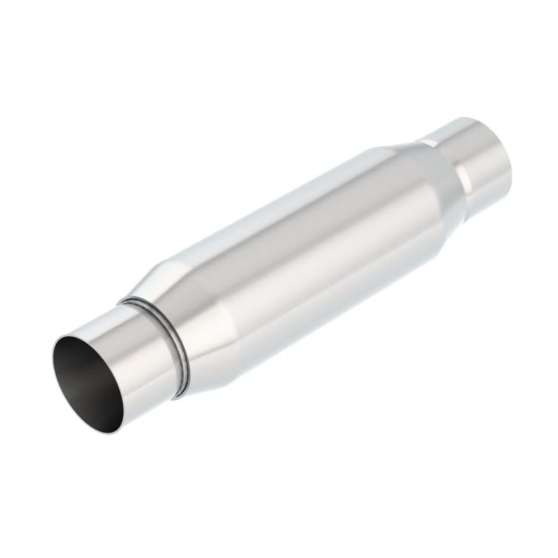 Borla CrateMuffler Resonator Option 2.5in Center/Center 3.5in Round x 10in-SR1 Performance