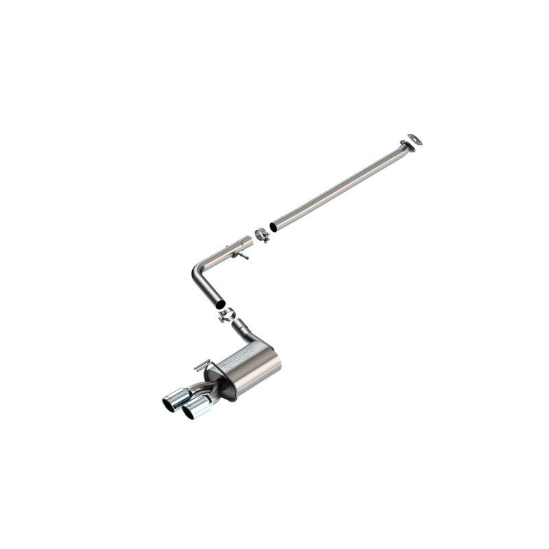Borla 21-23 Hyundai Sonata SEL Plus/Limited 1.6L L4 (T) FWD S-Type Cat-Back Exhaust - Bright Chrome-SR1 Performance