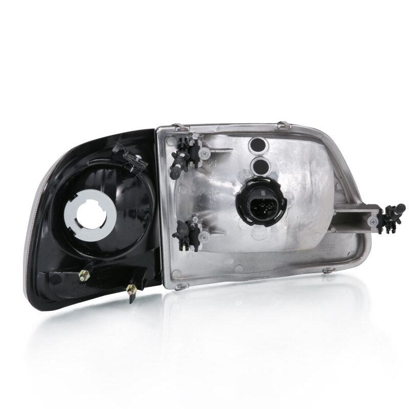 ANZO 1997-2003 Ford F-150 Crystal Headlight G2 Clear With Parking Light-SR1 Performance