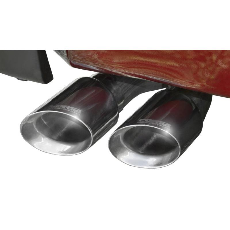 Corsa 2011-2013 Chevrolet SilveradoCrew Cab/Std. Bed 2500 6.0L V8 Polished Sport Cat-Back Exhaust-SR1 Performance
