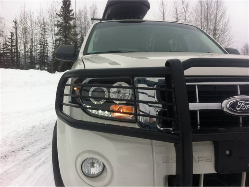 Spyder Ford Escape 08-12 Projector Headlights Halogen Model Only - DRL Black PRO-YD-FES08-DRL-BK-SR1 Performance