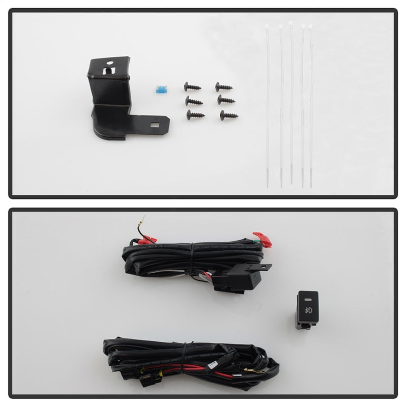 Spyder Honda Accord Sedan 2016-2017 OEM LED Fog Lights W/Switch- Clear FL-HA2016-4D-LED-C-SR1 Performance