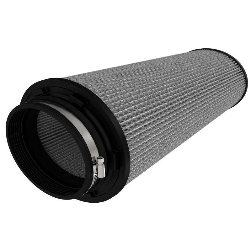 aFe Magnum FLOW Pro DRY S Air Filter (6.75x5)in F x (9.25x7.5)in B x (7.75x6)in T x 18in H-SR1 Performance