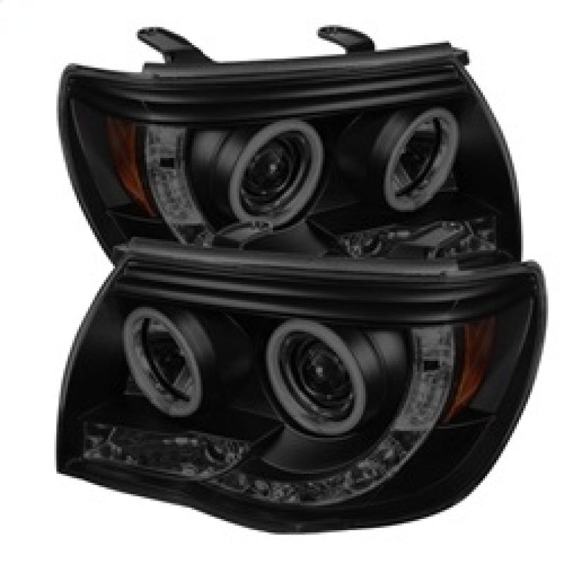 Spyder Toyota Tacoma 05-11 Projector Headlights CCFL Halo LED Blk Smke PRO-YD-TT05-CCFL-BSM-SR1 Performance