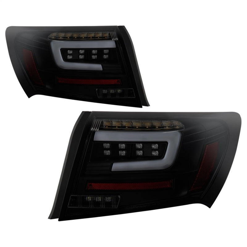 Spyder 08-11 Subaru Impreza WRX 4DR LED Tail Lights - Black Smoke ALT-YD-SI084D-LED-BSM-SR1 Performance