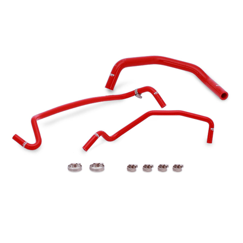 Mishimoto 15+ Ford Mustang GT Red Silicone Ancillary Hose Kit-SR1 Performance