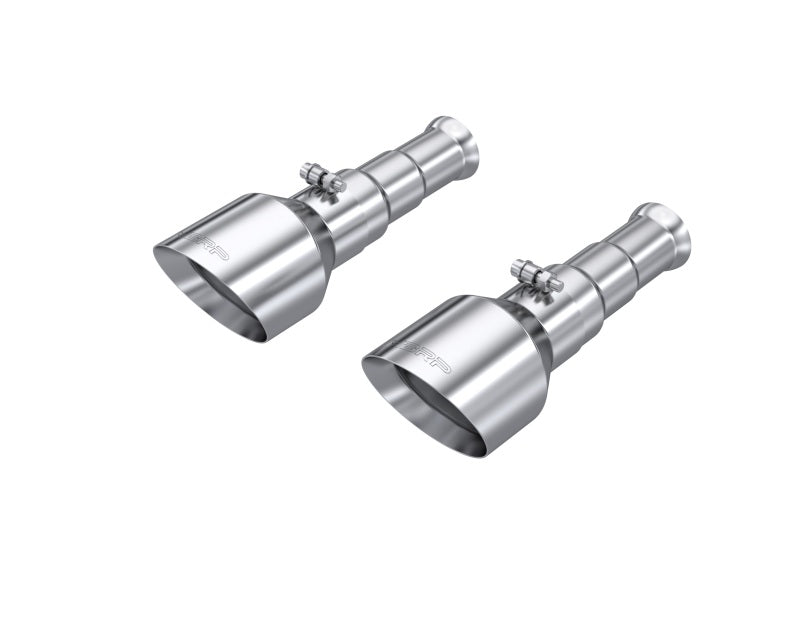 MBRP 19-24 Ram 1500 Classic 5.7L Hemi 5in OD Dual Wall Angle Cut T304 SS CB Exhaust Tips - Pair-SR1 Performance