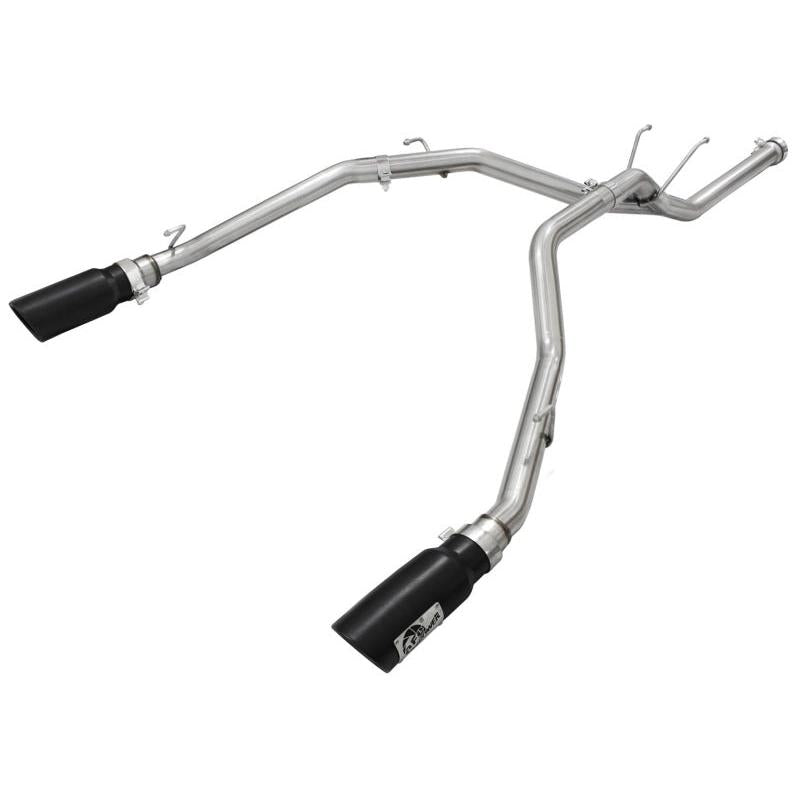 aFe MACHForce XP DPF-Back Exhaust 2.5in SS with Black Tips 2014 Dodge Ram 1500 V6 3.0L EcoDiesel-SR1 Performance