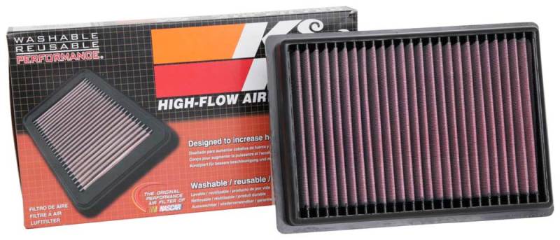 K&N 16-19 Lexus RX450H V6-3.5L F/I Replacement Drop In Air Filter-SR1 Performance