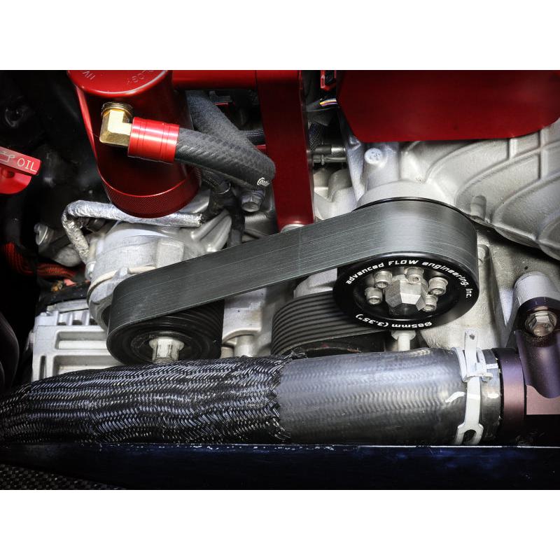 aFe 15-23 Dodge Challenger / 15-23 Dodge Charger SRT Hellcat 3.35in Supercharger Power Pulley Kit-SR1 Performance