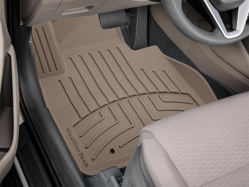 WeatherTech 2017+ Kia Sportage Front FloorLiner HP - Tan | Custom Fit, All-Weather Protection