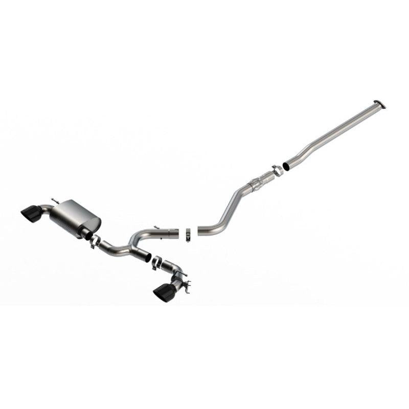 Borla 22-23 Hyundai Kona N 2.0L 4 CYL. Turbo AT/MT ATAK Catback Exhaust Black Chrome-SR1 Performance