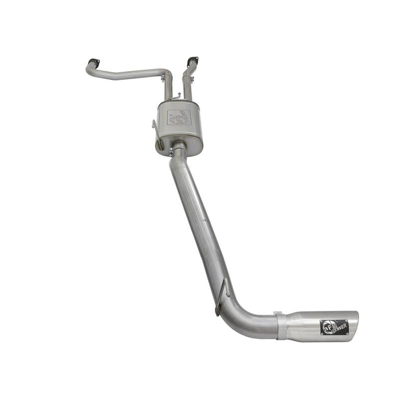 aFe MACH Force-Xp 2-1/2in Cat-Back Exhaust System w/ Polished Tip 16-17 Nissan Titan XD V8 5.6L-SR1 Performance