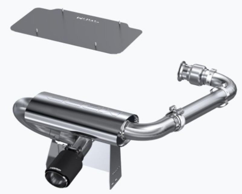 MBRP 17-21 Can-Am Maverick Turbo/Turbo R 2.5in Perf Series Chamber Oval Turbo Back Exhaust C/F Tip-SR1 Performance
