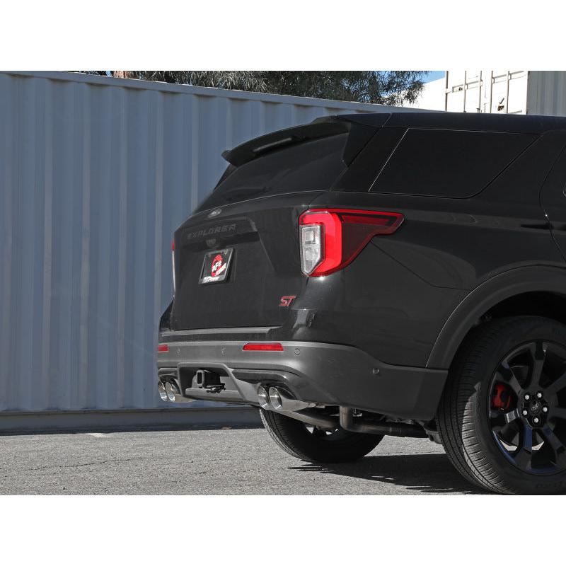 aFe MACH Force-Xp 2.5in. 304 SS C/B Exhaust 20-21 Ford Explorer V6-3.0L - Polished Tip-SR1 Performance