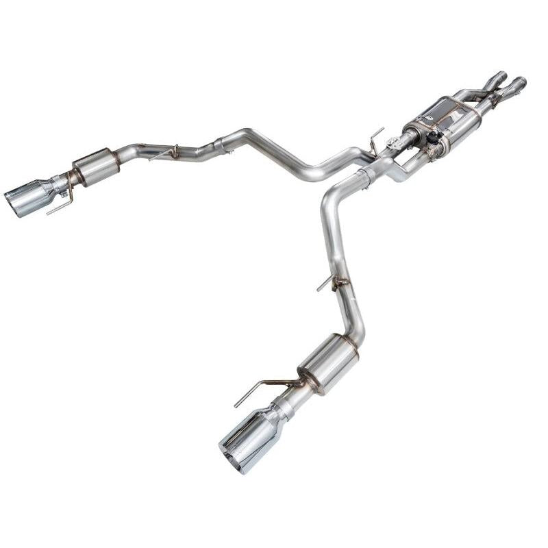 AWE Gen 3 Raptor R SwitchPath Exhaust - Chrome Silver Tips-SR1 Performance