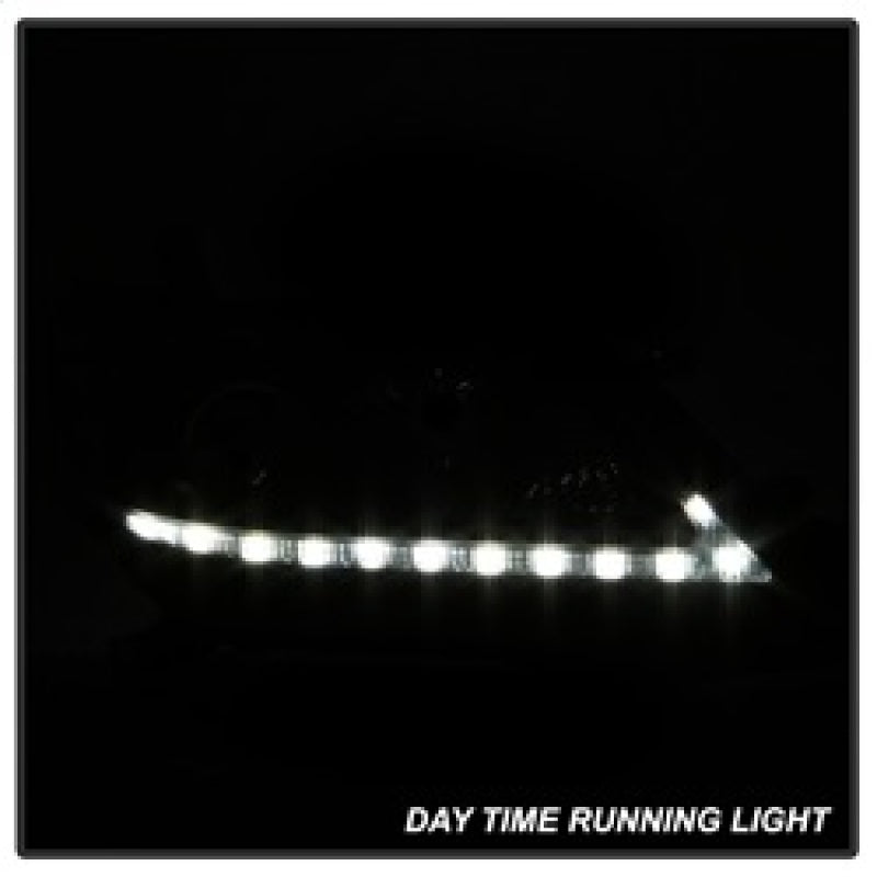 Spyder Toyota Sienna 2011-2014 Projector Headlights - DRL LED - Black PRO-YD-TSEN11-DRL-BK-SR1 Performance