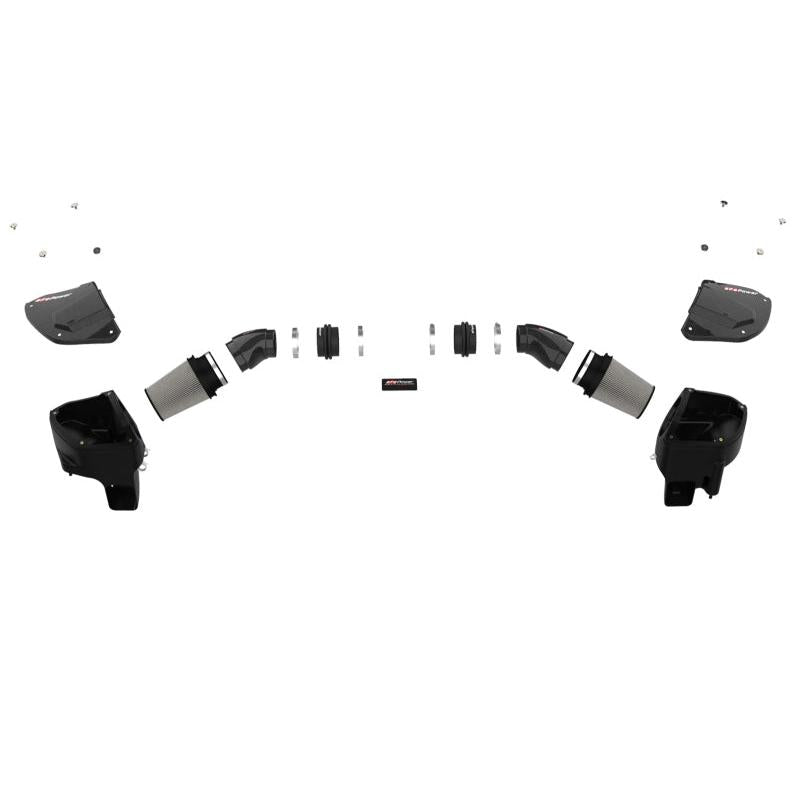 aFe Black Series Stage-2 Carbon Fiber Cold Air Intake System w/ Pro DRY S Media - 18-19 BMW M5 (F90)-SR1 Performance