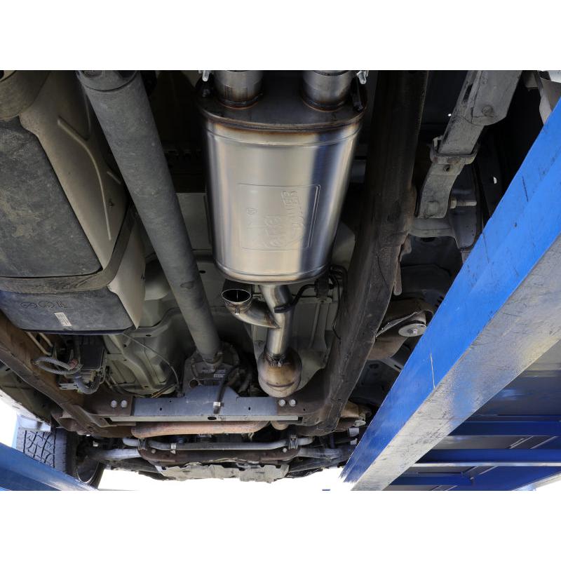 aFe Gemini XV 3in 304 SS Cat-Back Exhaust w/ Cutout 09-18 GM Trucks 4.3L/4.8L/5.3L w/ Black Tips-SR1 Performance