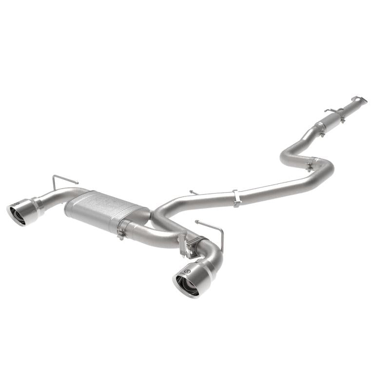 aFe Hyundai Veloster N 21-22 L4-2.0L (t) Takeda Cat-Back Exhaust System- Polished Tips-SR1 Performance