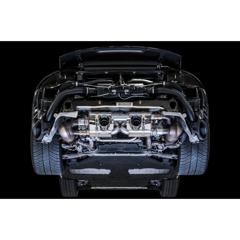 AWE Tuning Porsche 911 (991.2) Carrera / S SwitchPath Exhaust for PSE Cars - Chrome Silver Tips-SR1 Performance