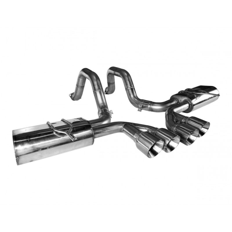 Kooks 97-04 Chevy Corvette Full 3in Axleback w/Pol Tips Requires 3in X-Pipe-SR1 Performance
