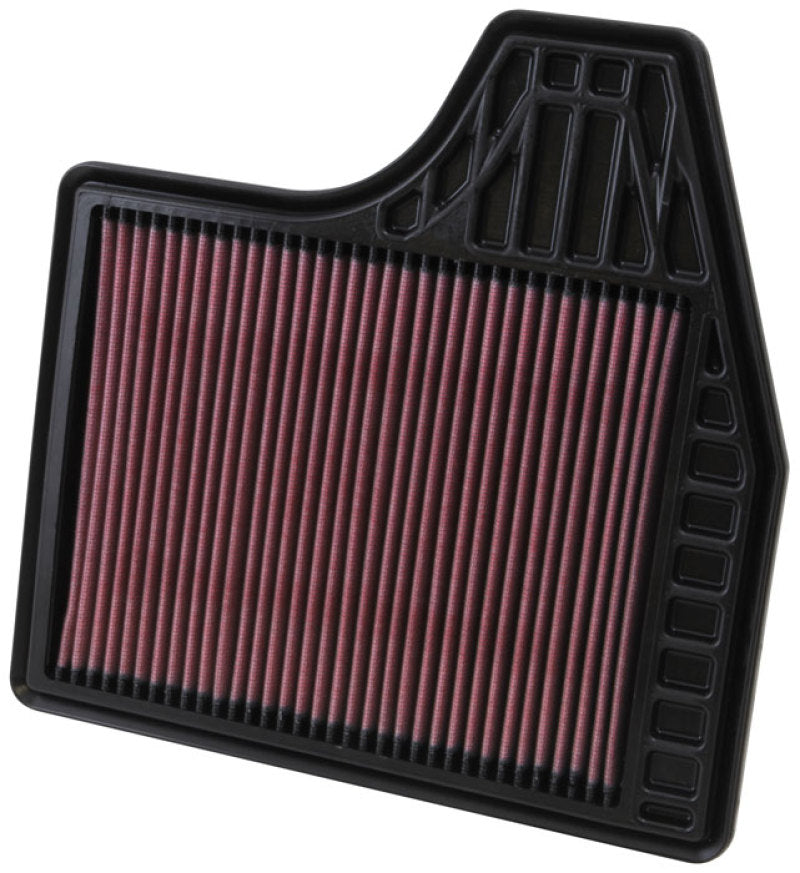 K&N Replacement Filter 11.438in O/S Length x 11.375in O/S Width x 1in H for 13 Nissan Altima 2.5L-SR1 Performance