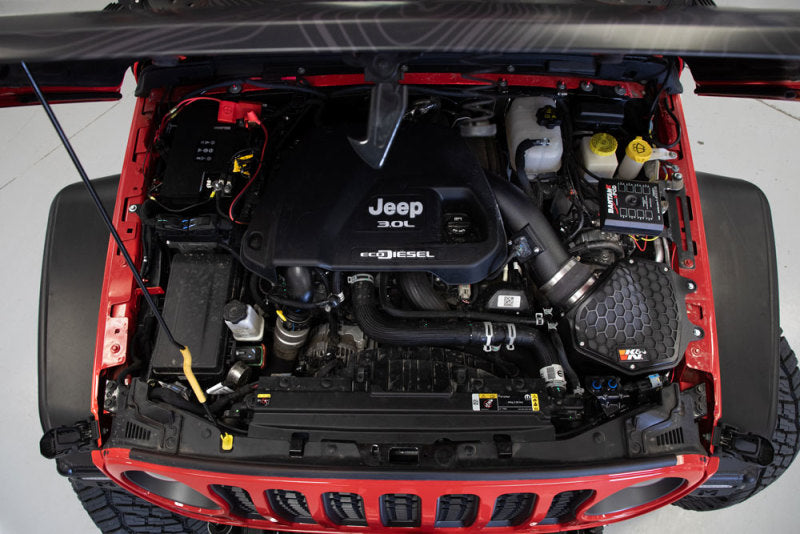 K&N 20-21 Jeep Wrangler V6-3.0L DSL Aircharger Performance Intake-SR1 Performance