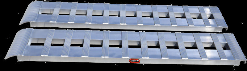 Gen-Y Heavy-Duty 12 ft Aluminum Loading Ramps with 4,000 lb Capacity - Pair