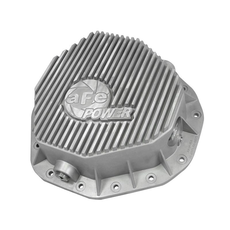 afe Rear Differential Cover (Raw; Street Series); Dodge Diesel Trucks 03-05 L6-5.9L (td)-SR1 Performance