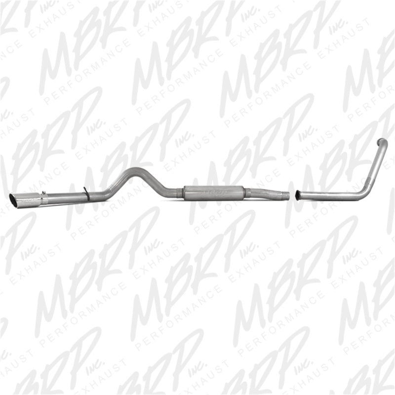 MBRP 2003-2005 Ford Excursion 6.0L Turbo Back Single Side (Stock Cat)-SR1 Performance