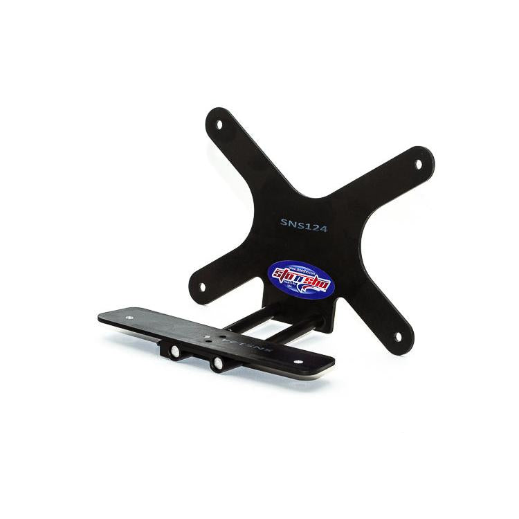 17-19 Fiat 124 Spider Abarth License Plate Frame Bracket-SR1 Performance