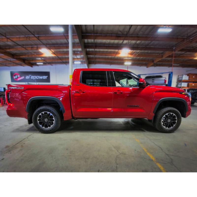 aFe CONTROL 1.875 IN Leveling Kit 22-23 Toyota Tundra - Red-SR1 Performance