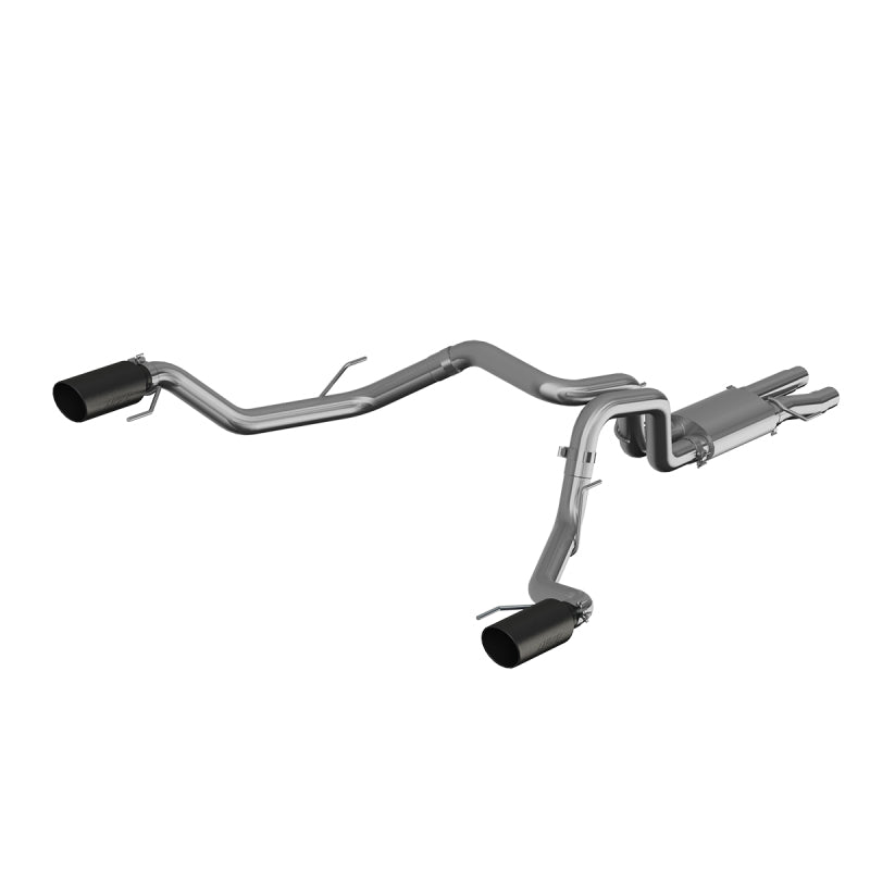 MBRP 17-20 Ford F-150 Raptor 3.5L Ecoboost Dual Rear Exit T409 3in Resonater Back Exhaust System-SR1 Performance